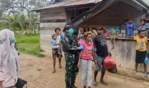 Evakuasi Medis Kilat, TB Paru dan Evakuasi, Kampung Yabanda Papua, Penyakit Paru-Paru, Satgas Yonif 310/KK